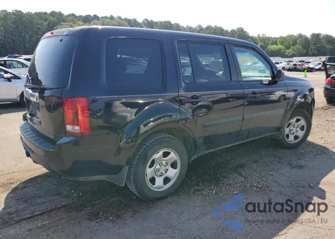 2013 Honda Pilot Lx из США, поврежденный, VIN 5FNYF3H29DB035278